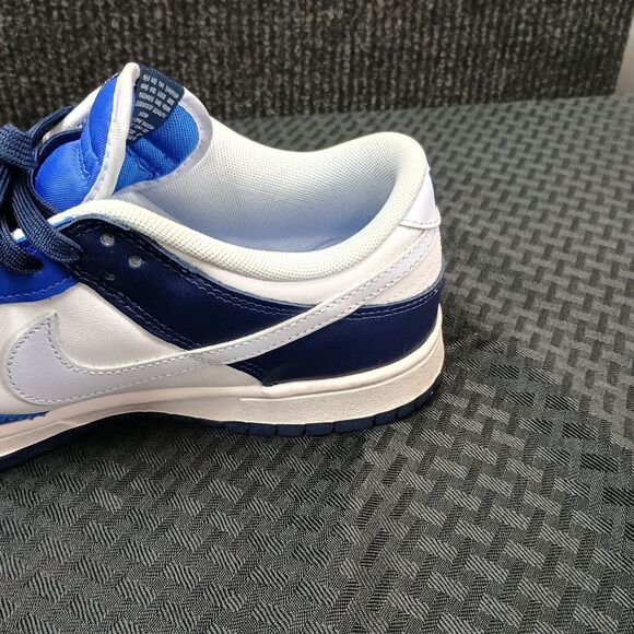 Nike Dunk Low Game Royal Navy Blue/White Mens 10 Used FQ8826-100 No Box main image 11